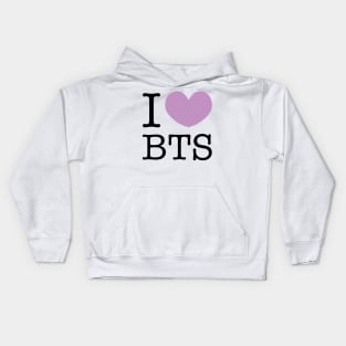 I love BTS Kids Hoodie